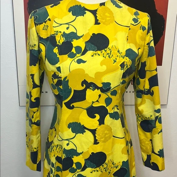 60’s Long Sleeve Mini Mod Dress - Picture 3 of 15